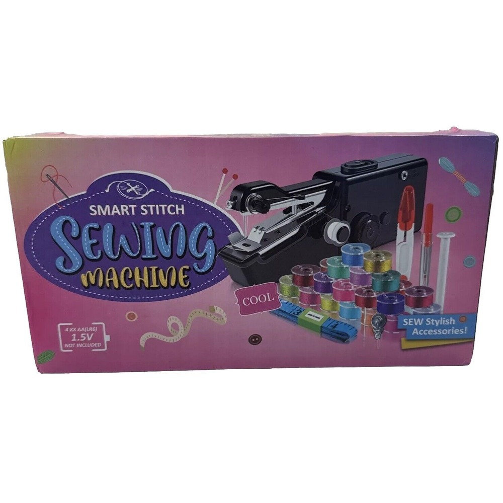 Smart Stitch Handheld 35 Piece Sewing Machine, Christmas,Birthday, Nib‎
